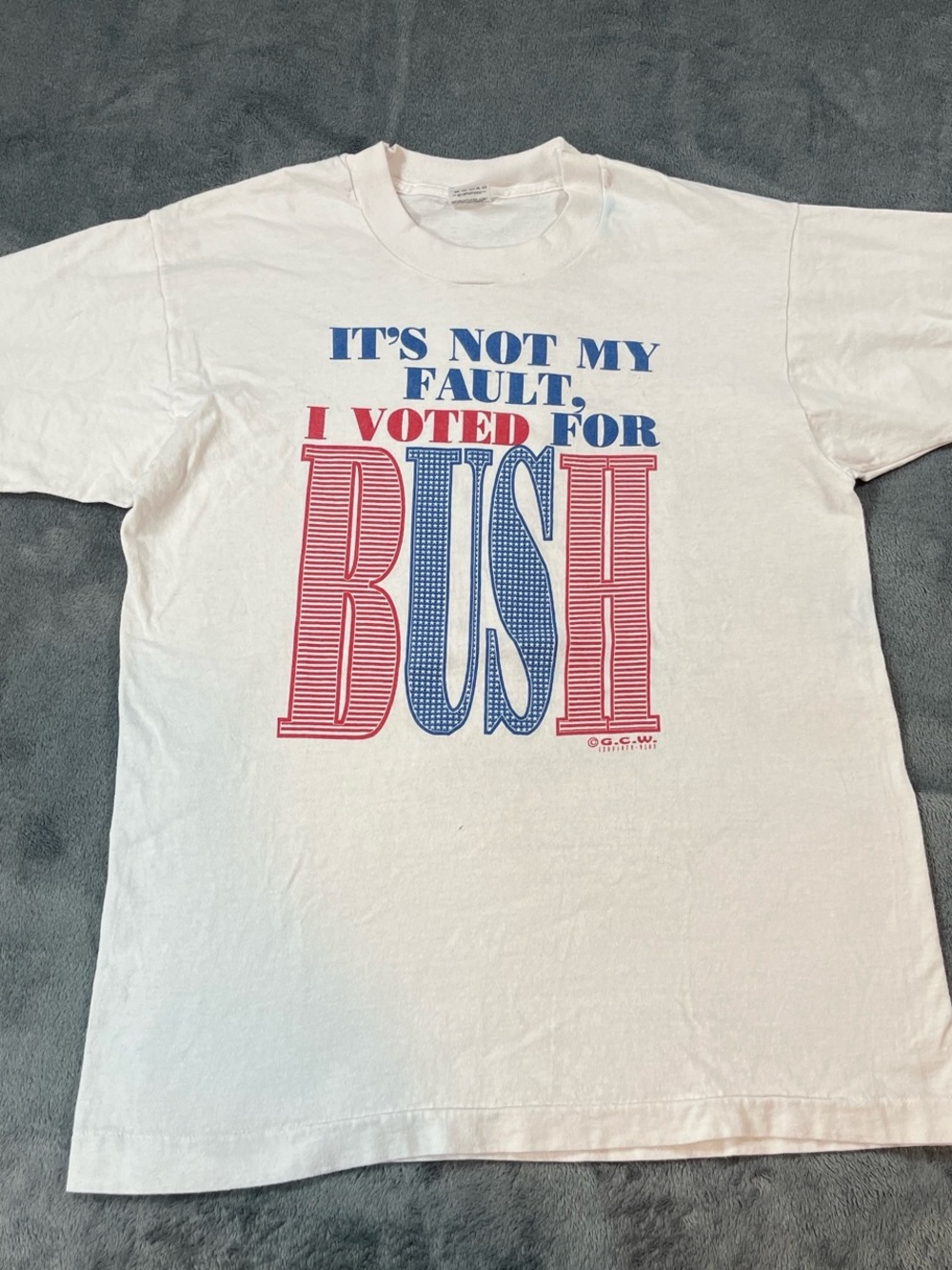 Vintage 1988 Bush Election T-shirt